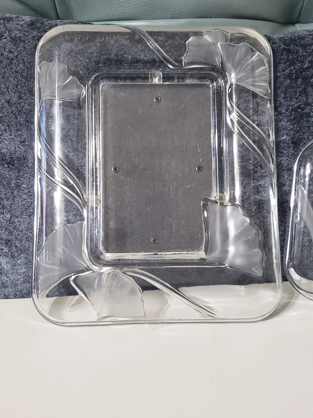 Mikasa Clear Floral-Accent Picture Frames Set